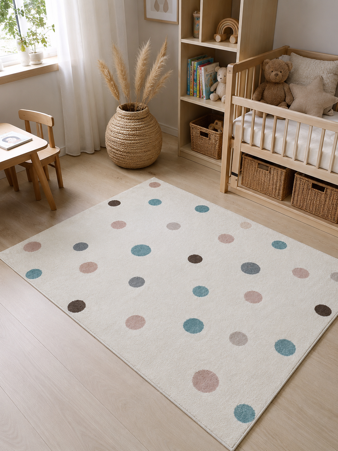 Tapis pour enfant - Dotti Blanc
