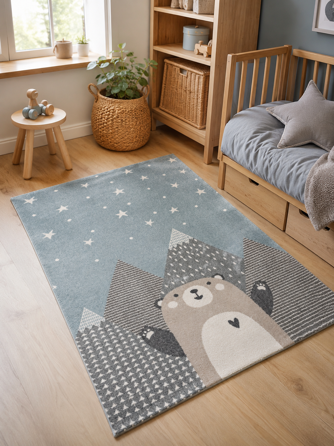 Tapis pour enfant - Dreambear Menthe