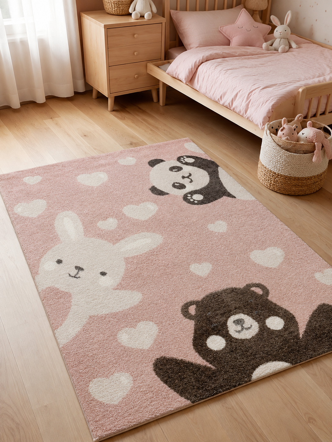 Tapis pour enfant - Snuggles Rose