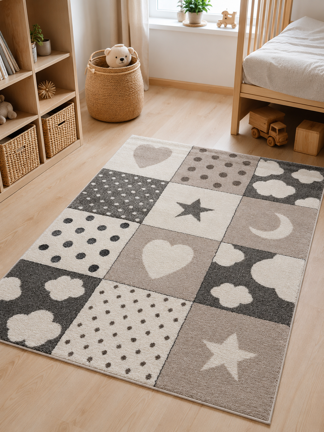 Tapis enfant - Sweat Blocks Gris