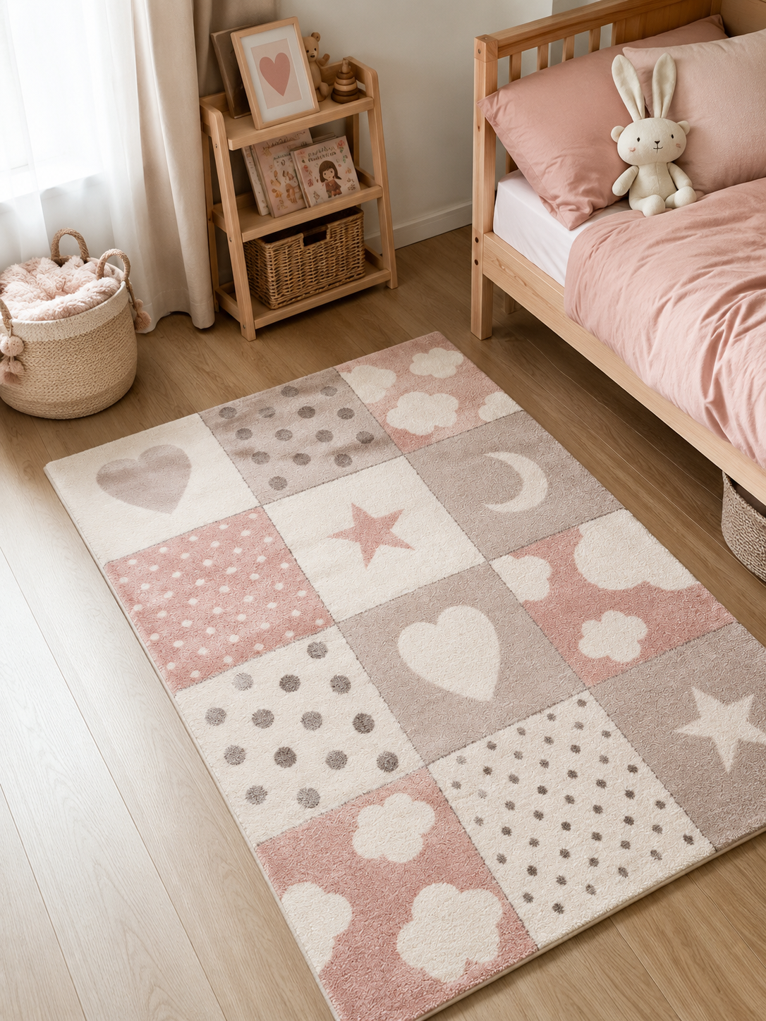 Tapis pour enfant - Sweat Blocks Rose