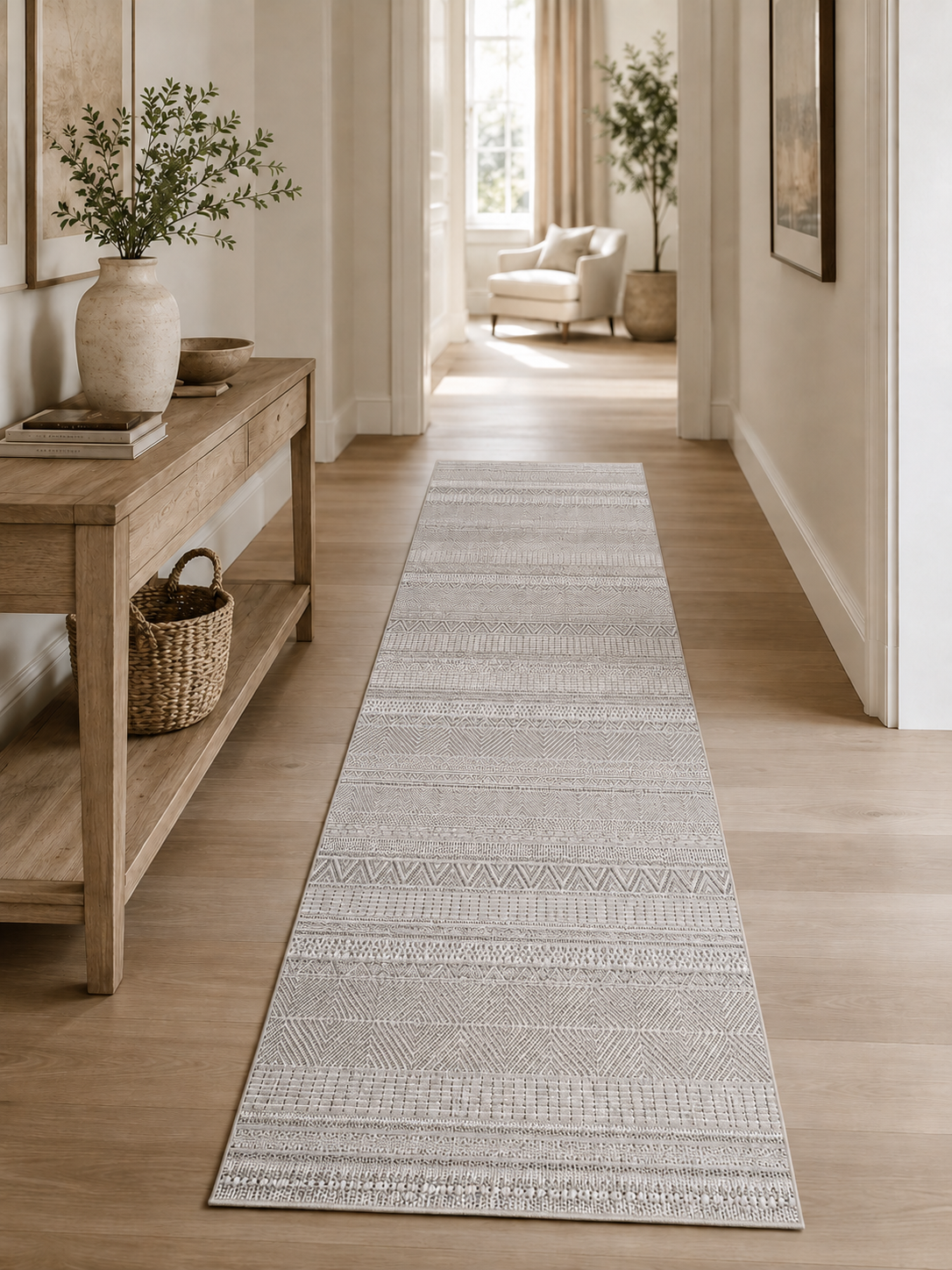 Tapis de couloir DESERT 1303 GREY