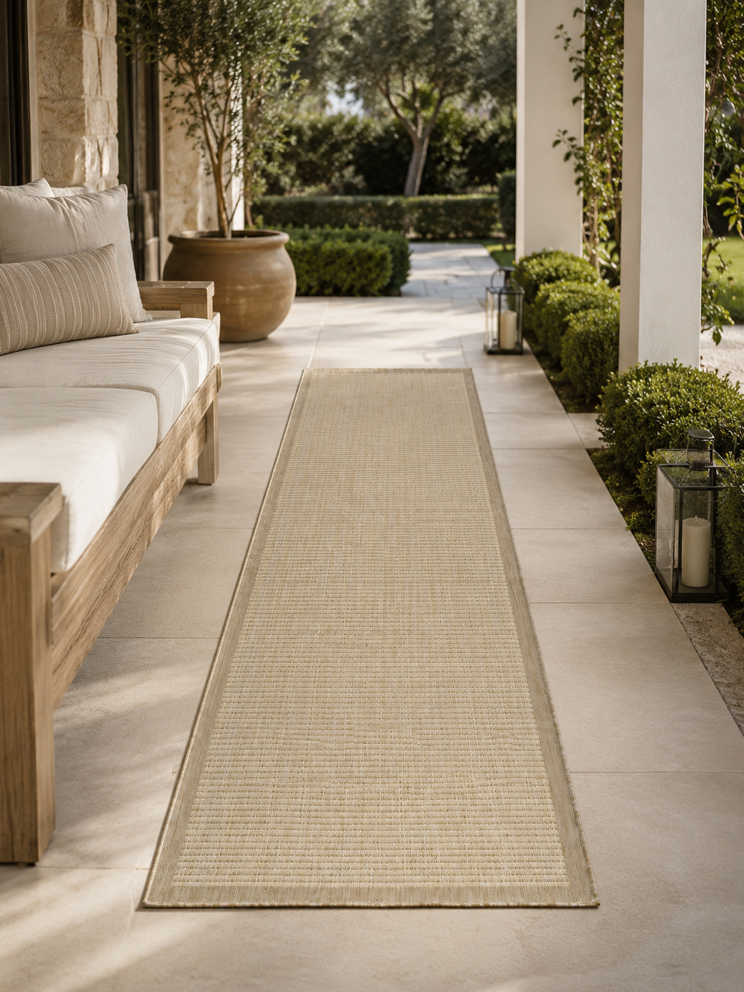Chemin de table GIZA 1410 BEIGE