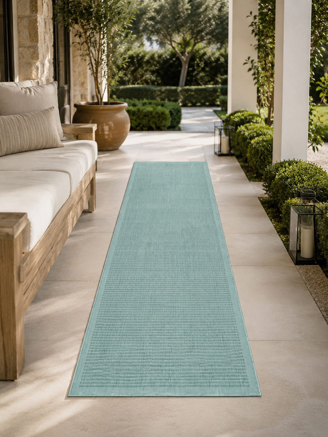 Chemin de table GIZA 1410 BLEU