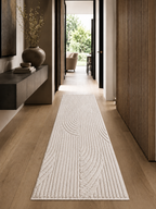 Loper Japandi Vloerkleed - HELIX 2201 CREAM