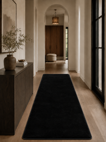 Tapis de couloir moderne - JOY 1400 BLACK