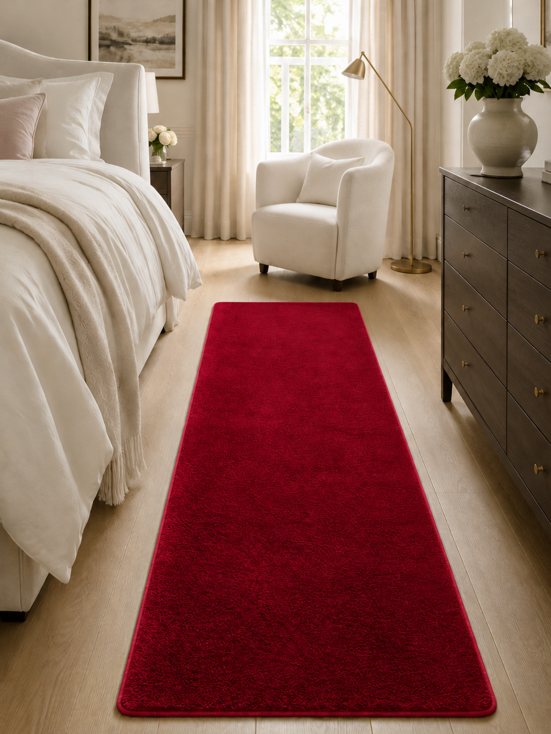 Chemin de table POUFFY 5100 ROUGE