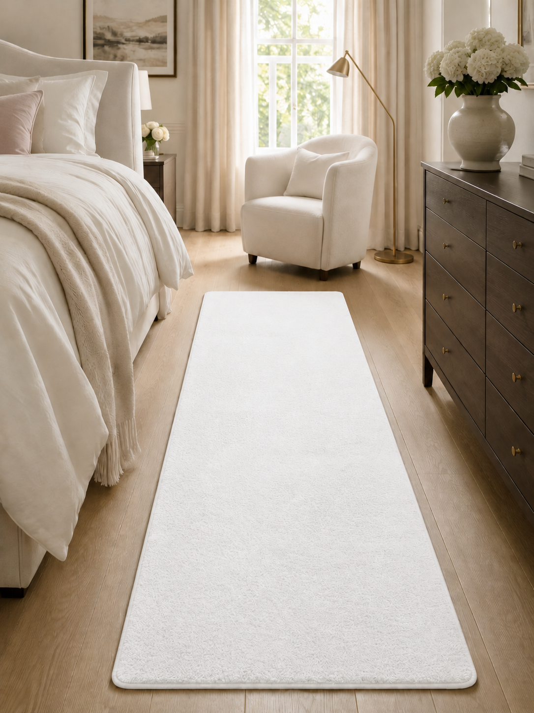 Tapis de passage POUFFY 5100 BLANC