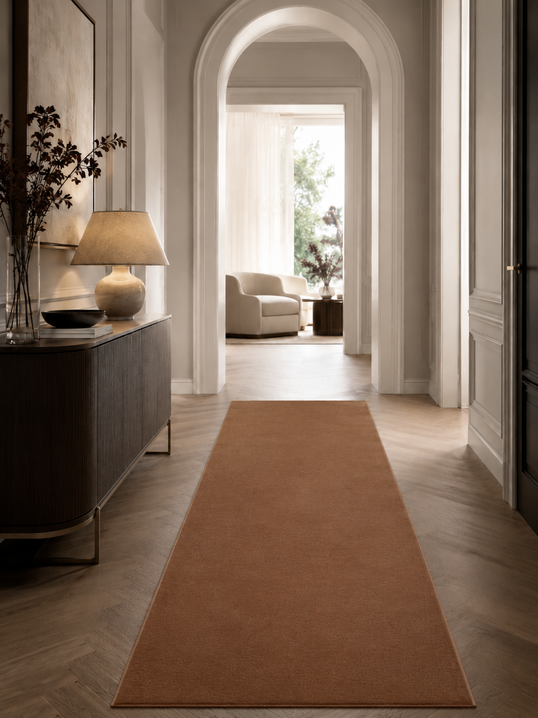Tapis de couloir SKY 5400 BROWN