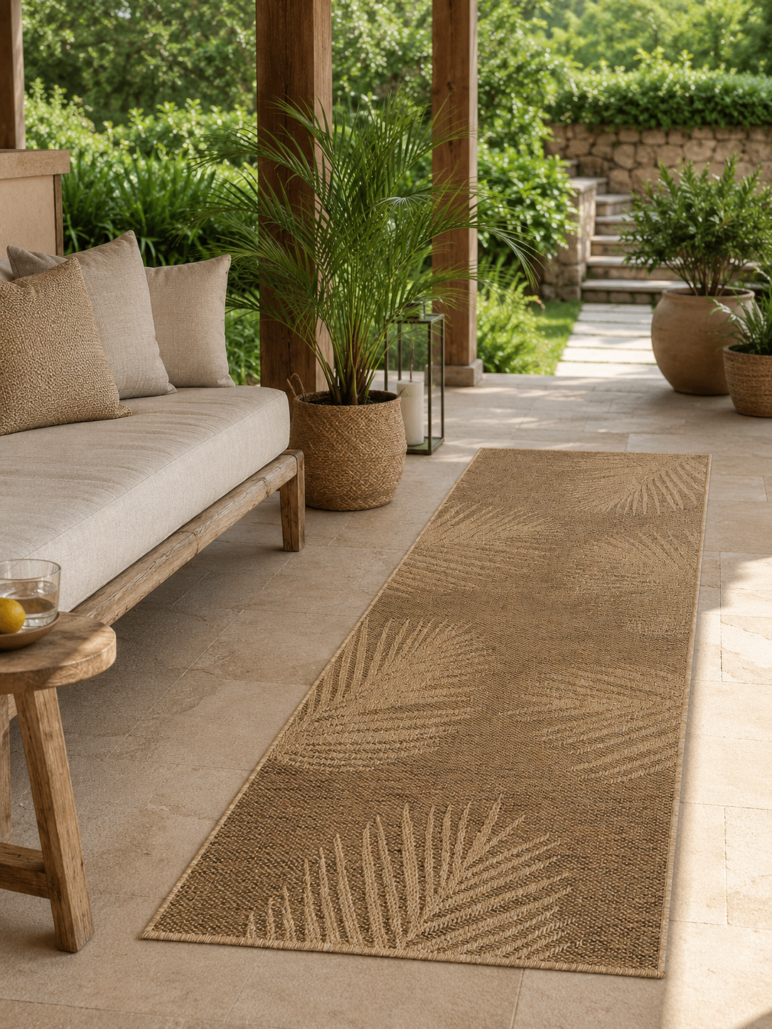 Chemin de table TIMBER 1403 BROWN