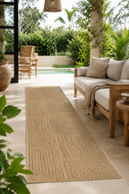 Chemin de table TIMBER 1404 BEIGE