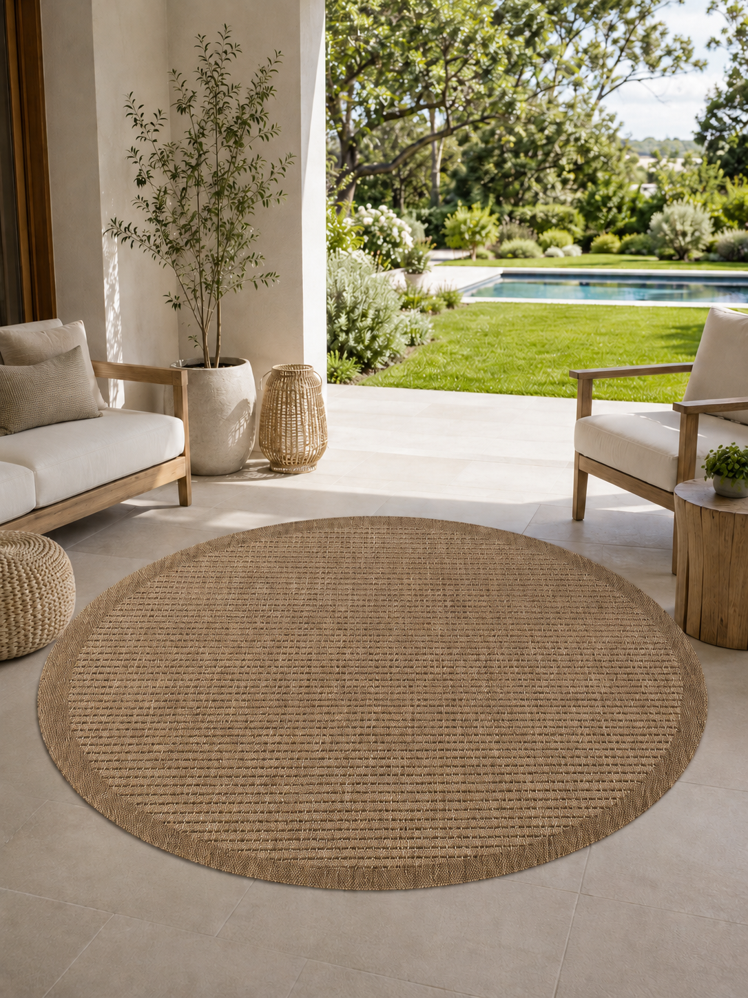 ROND GIZA 1410 MARRON