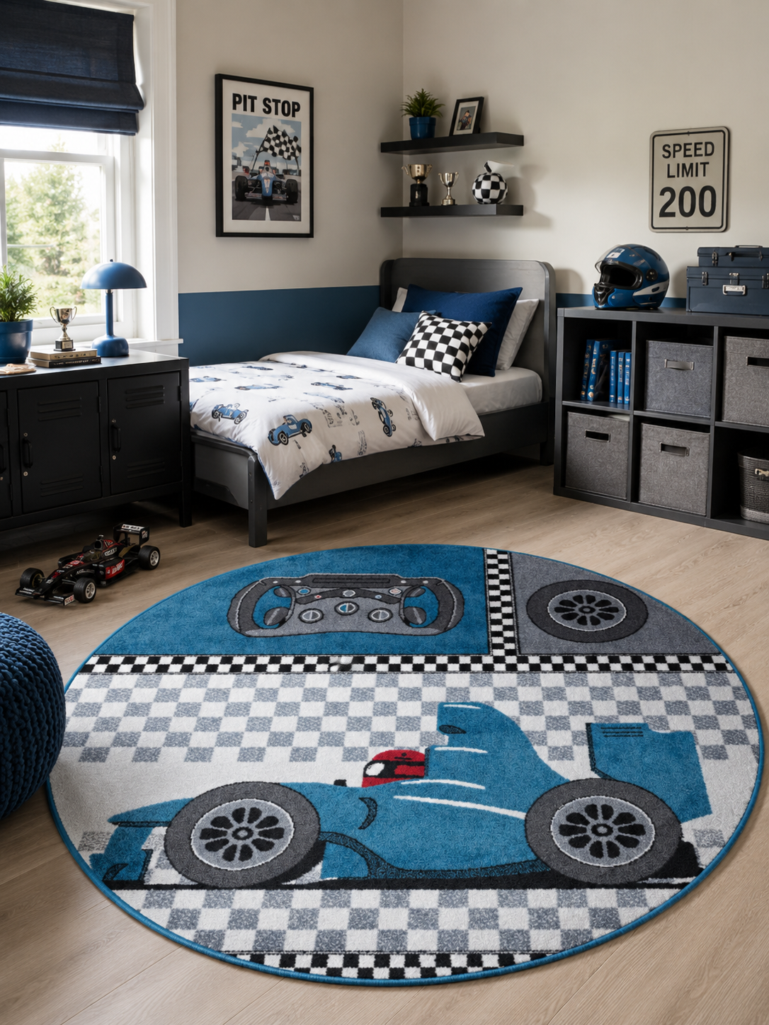 Rond KIDS 460 BLEU