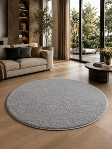 Tapis rond moderne - ATA 7000 LIGHTGREY