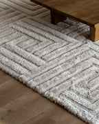 Tapis moderne – Mallorca Blanc