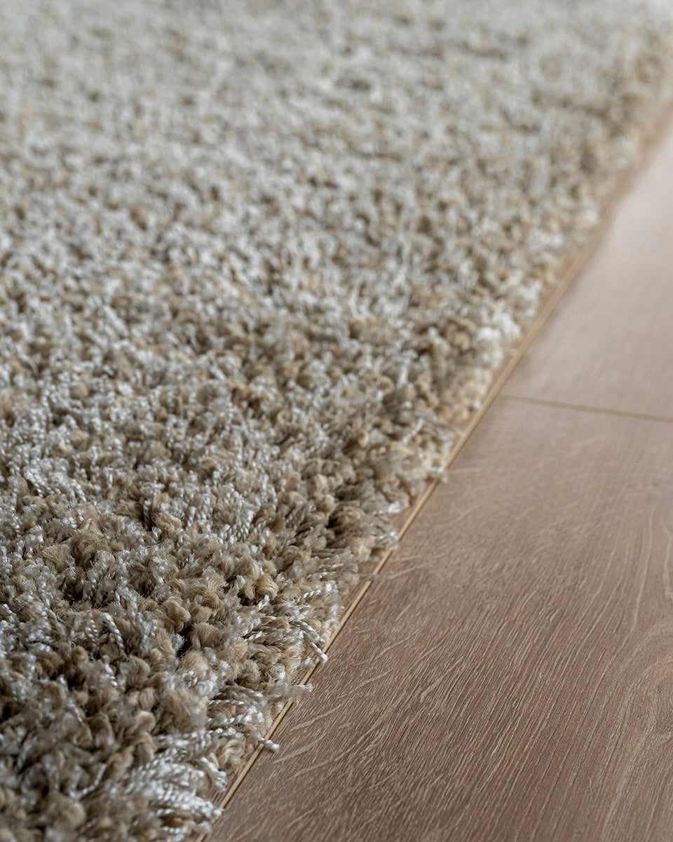 Tapis Shaggy - Beige Mistral