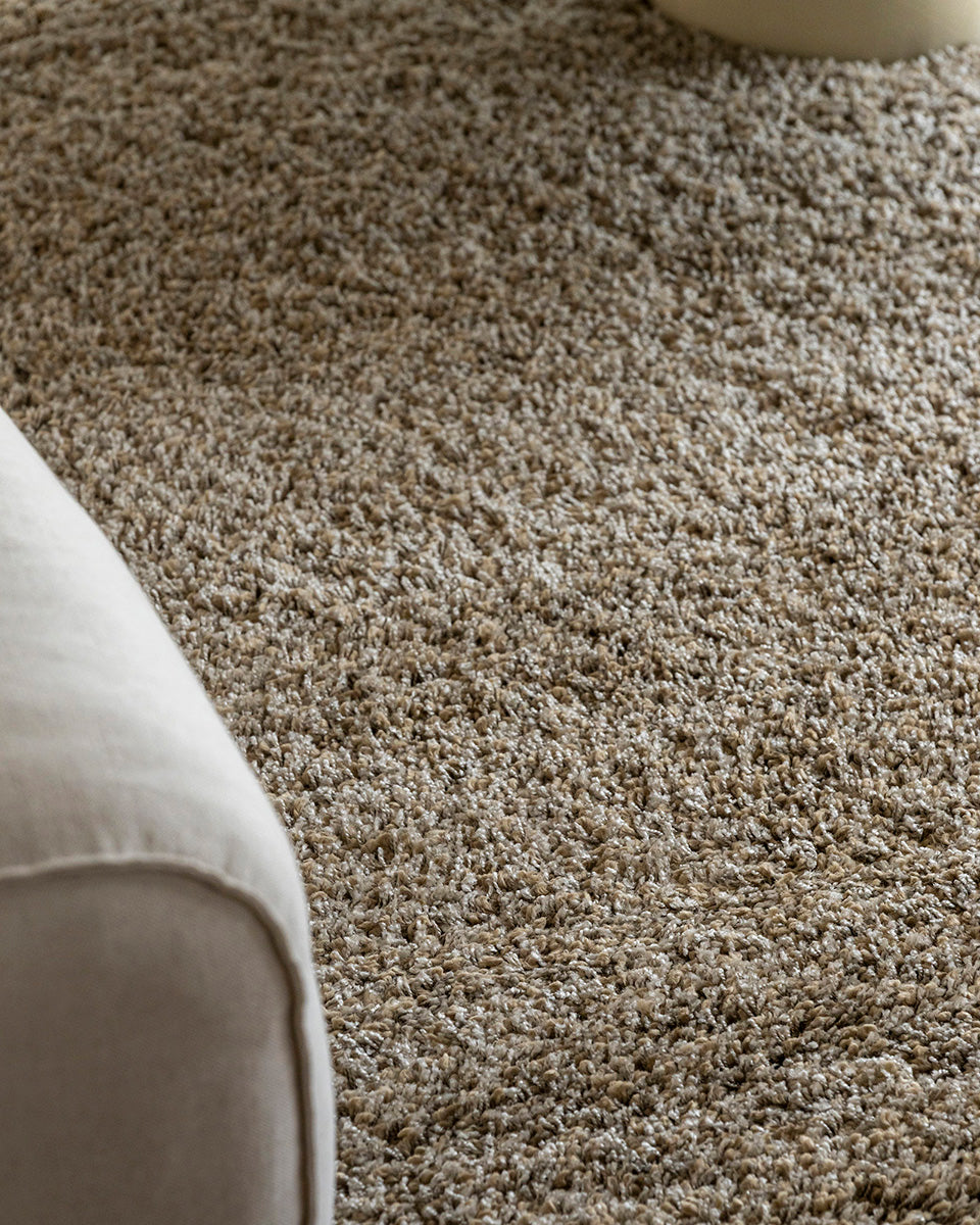 Tapis Shaggy - Beige Mistral