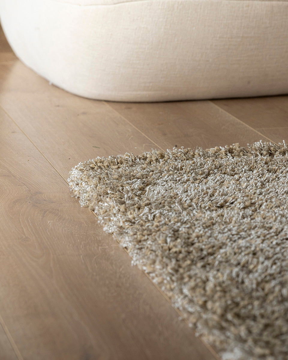 Tapis Shaggy - Beige Mistral