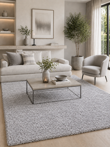 Shaggy Hoogpolig Vloerkleed - LIFE 1500 LIGHTGREY