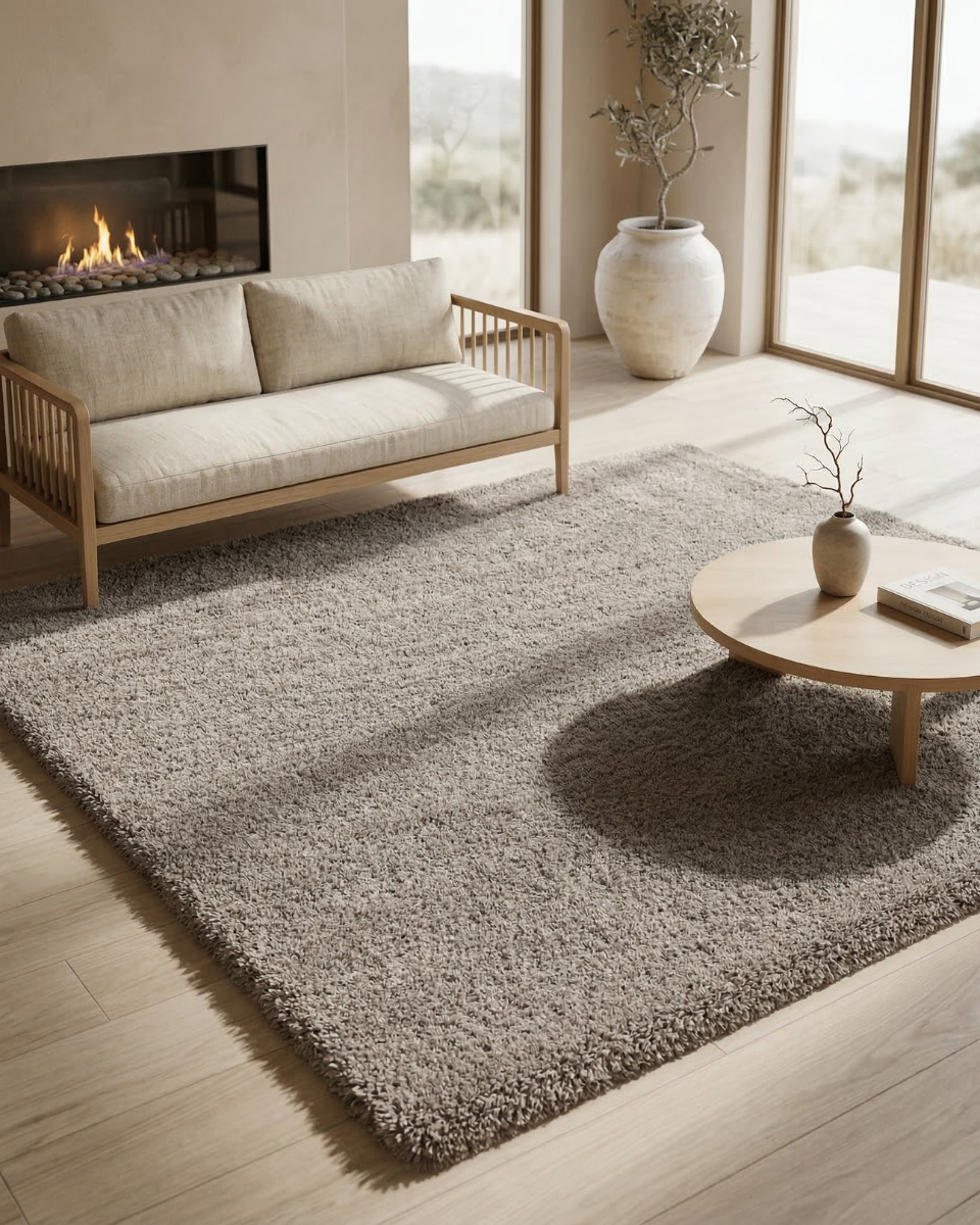 Tapis à poils longs - FLUFFY 3500 BEIGE