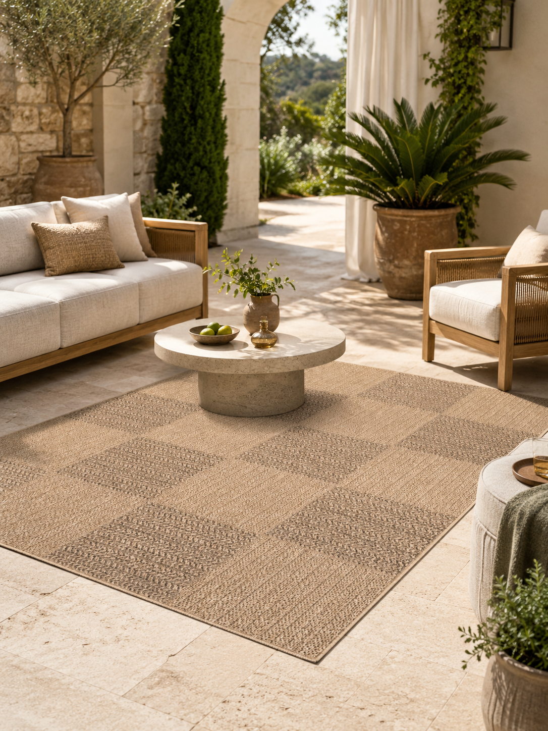 Carré TIMBER 1405 BEIGE