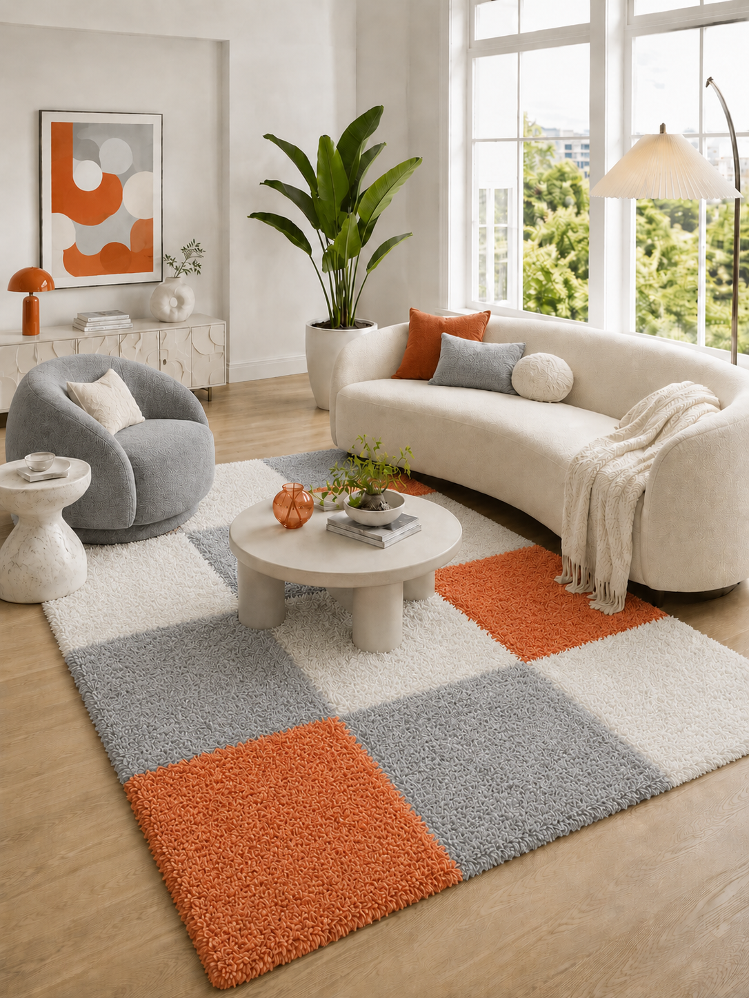 Tapis à poils longs Shaggy - LIFE 1501 TERRA