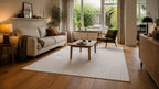 Tapis Japandi - Terra Zenith Crème