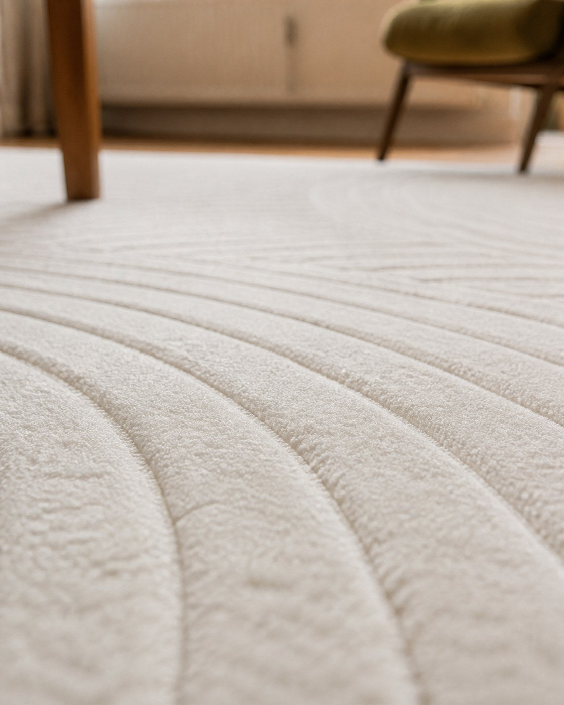 Tapis Japandi - Terra Zenith Crème