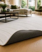Tapis Rond Japandi - Ovara Maris Crème