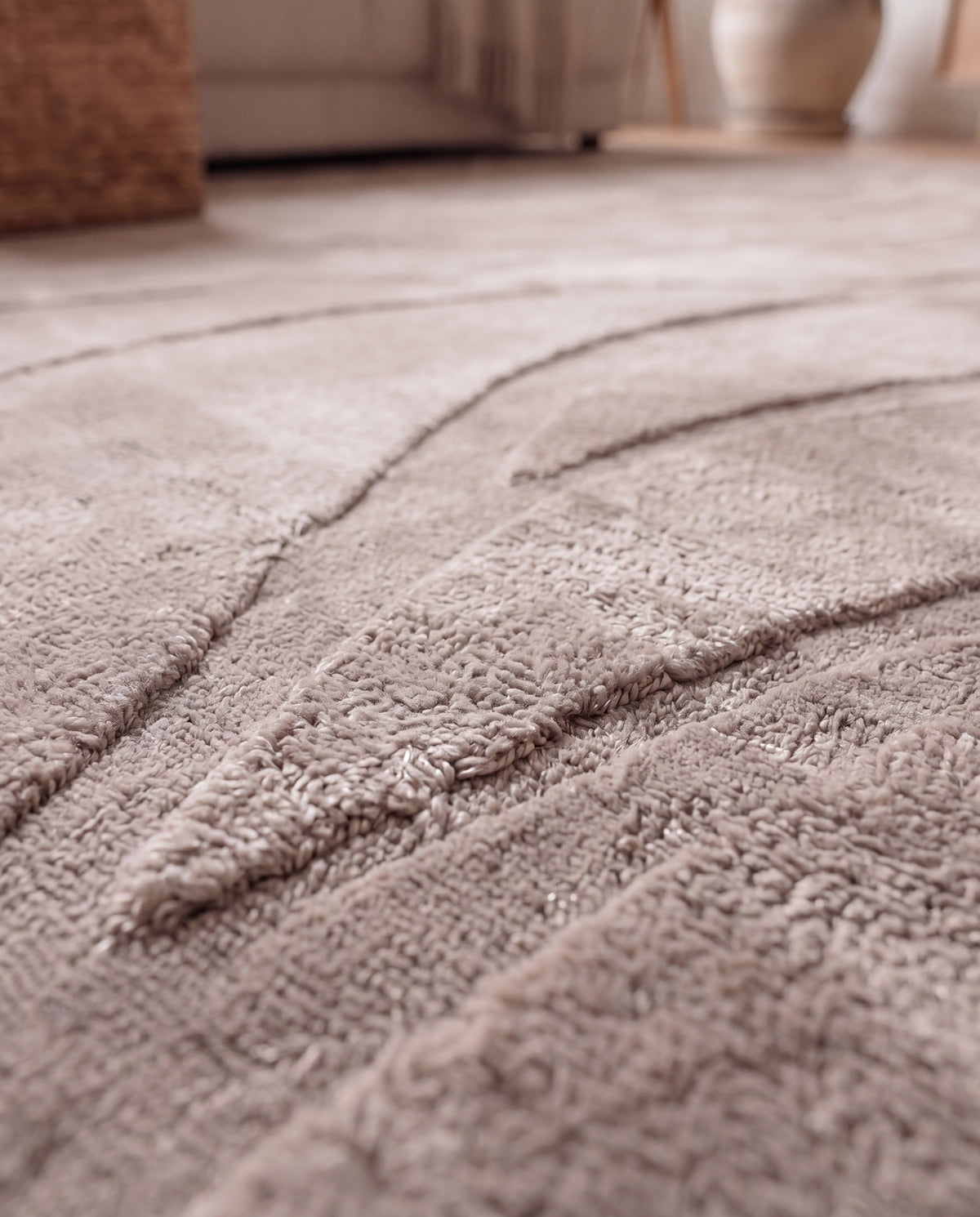 Tapis Japandi Flova Taupe