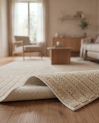 Tapis Japandi - ART 1122 CRÈME