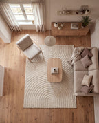 Tapis Japandi - ART 1122 CRÈME