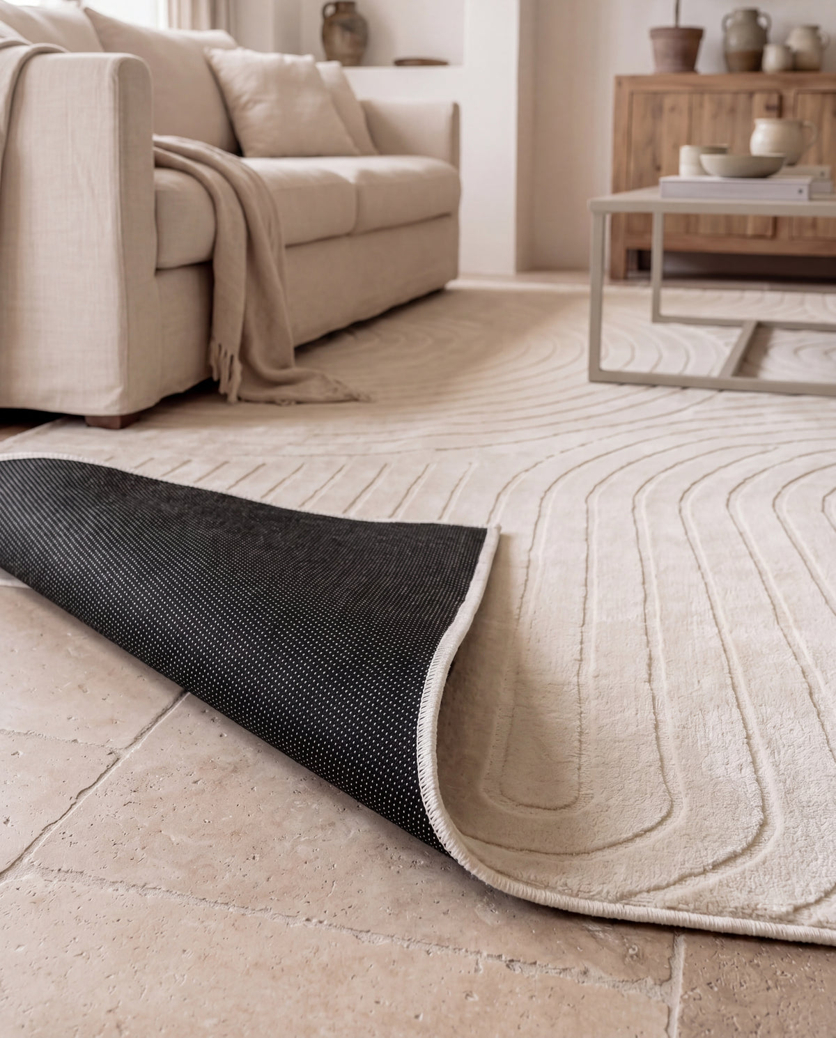 Tapis Japandi - Terra Zenith Beige