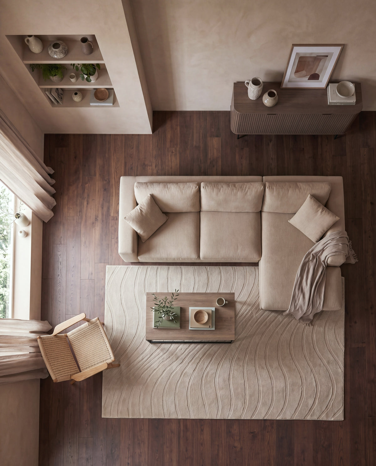 Tapis Japandi - Terra Maris Beige