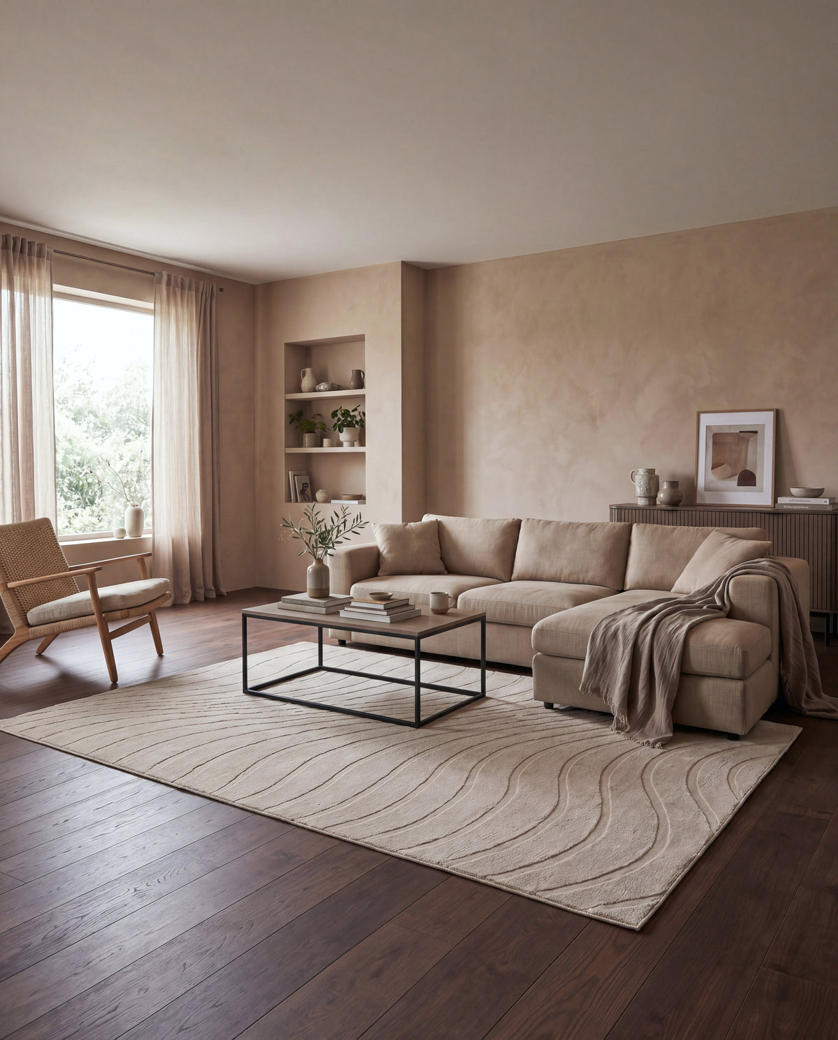 Tapis Japandi - Terra Maris Beige