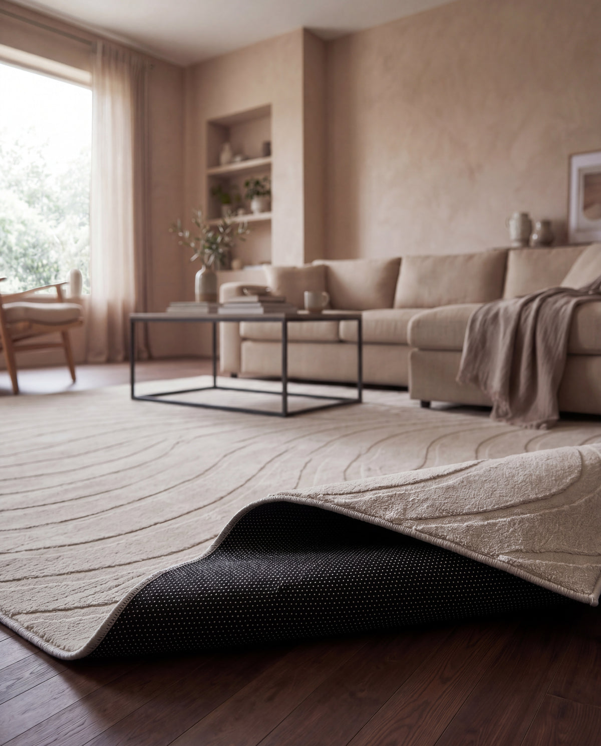 Japandi Vloerkleed - Terra Maris Beige