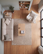 Tapis Japandi - Terra Maris Taupe