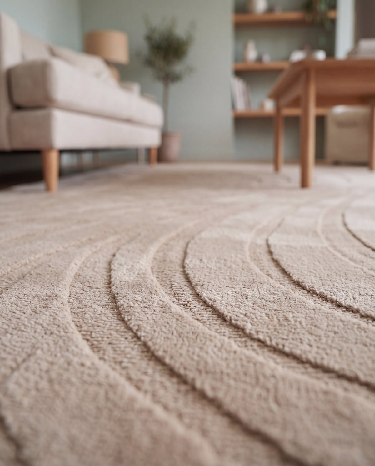 Tapis Japandi - Terra Maris Taupe