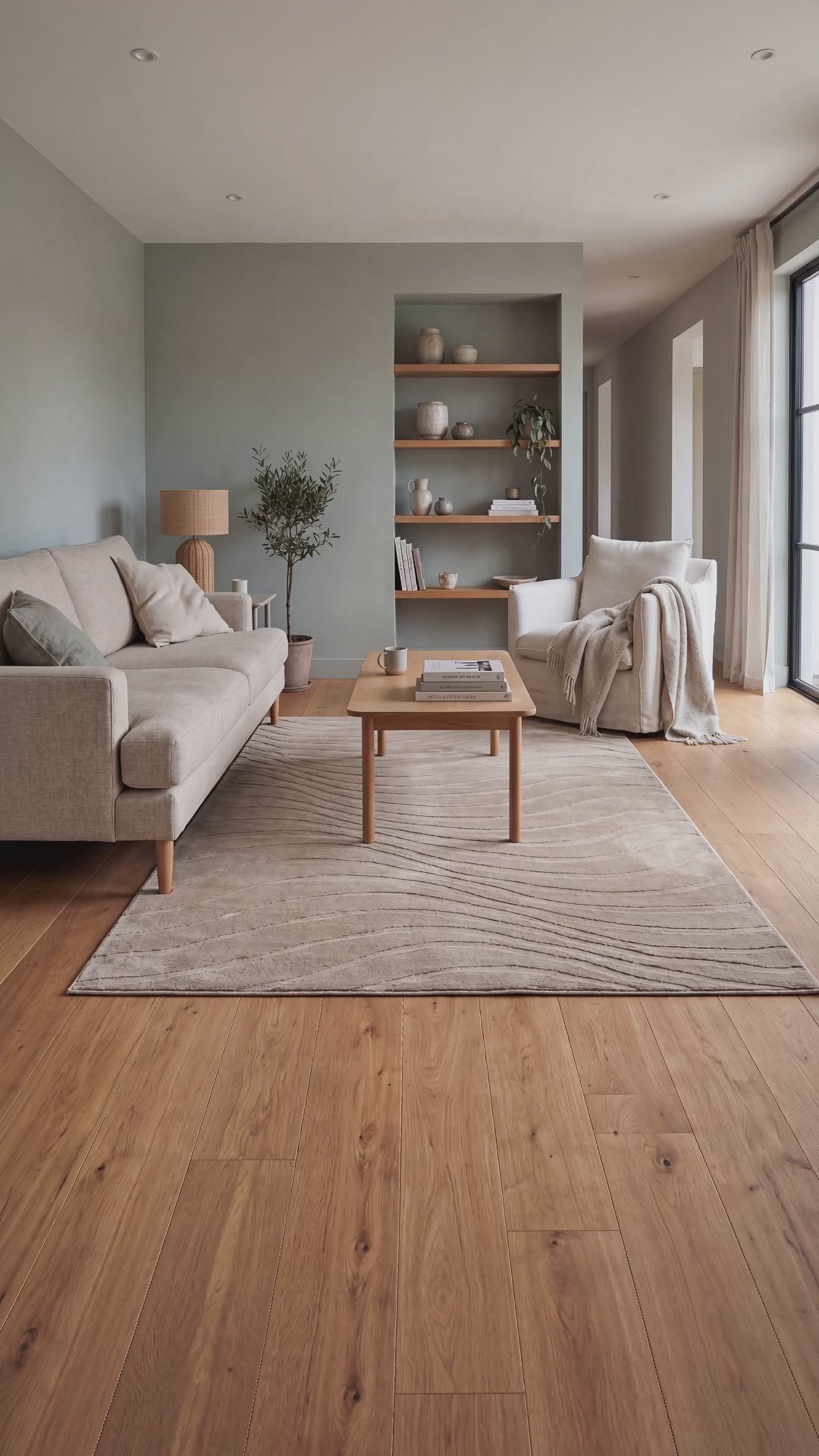 Tapis Japandi - Terra Maris Taupe