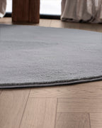 Tapis rond Japandi - Ovara Plano Gris