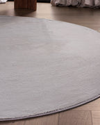 Tapis rond Japandi - Ovara Plano Taupe