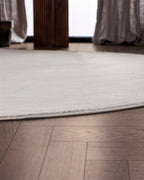 Tapis rond Japandi - Ovara Plano Beige