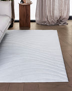 Tapis Japandi - Terra Maris Blanc Cassé